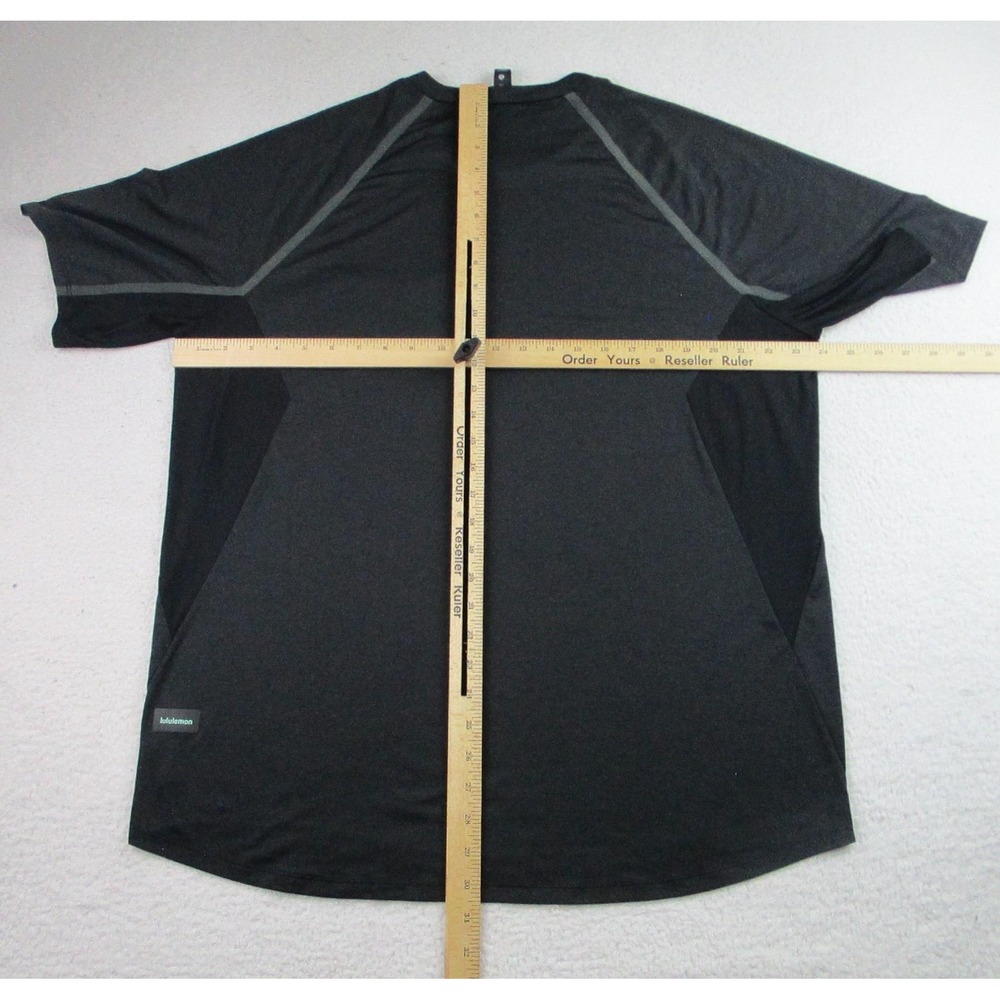Lululemon Shirt Mens XL Short Sleeve Athletic Pocket Recycled Polyester LM3EIOS - Picture 4 of 8